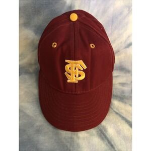 Rare Vintage 1980's Florida State Seminoles Football Hat Cap Snapback - Made USA